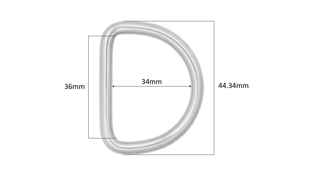 Stainless D-Rings - Dive Factory South Africa