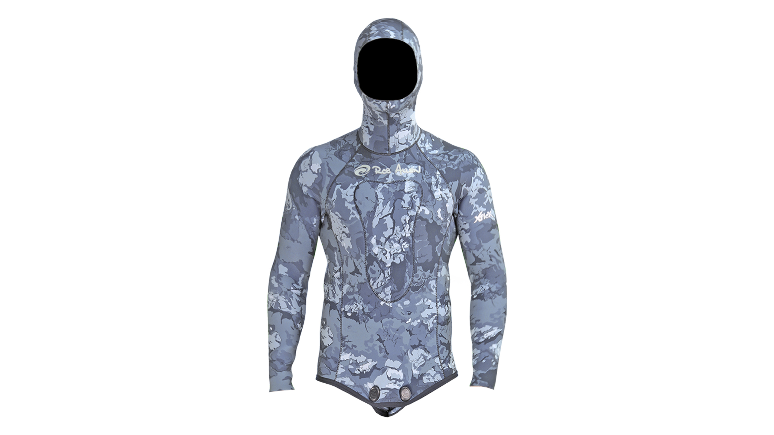 WETSUIT- ROCK CAMO GREY- NYLON/NYLON 3MM - Image 3