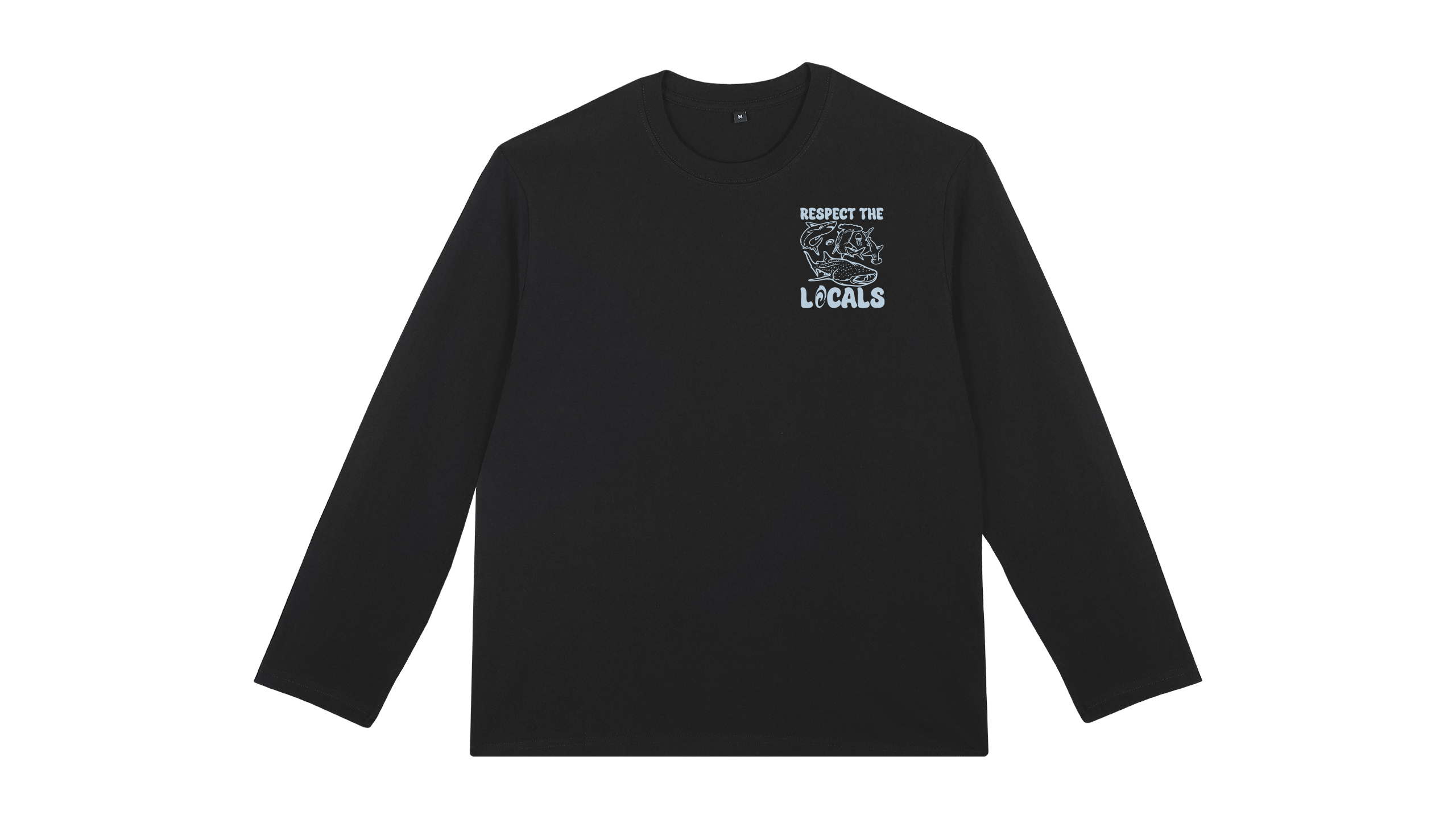 respect-the-locals-front-longsleeve-black