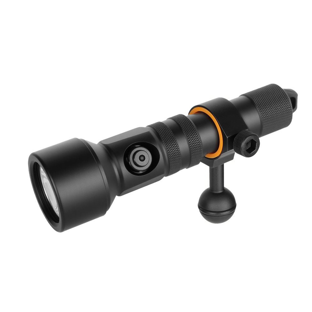Underwater Video Dive Light with Ball Joint